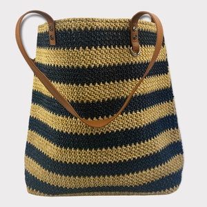 Jewell by Thirty-One Around Town Tote Tan and Navy